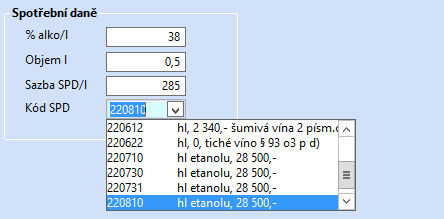 Jak funguje spotřební daň v Pohodě