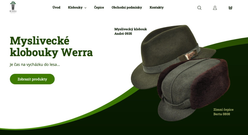 Myslivecké klobouky Werra