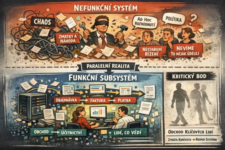 Když je projekt funkční subsystém v nefunkčním nadřazeném systému