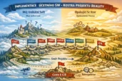Univerzální „kostra“ slepé mapy jako pořadí reality projektu
