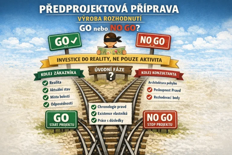 Předprojektová příprava jako výroba rozhodnutí