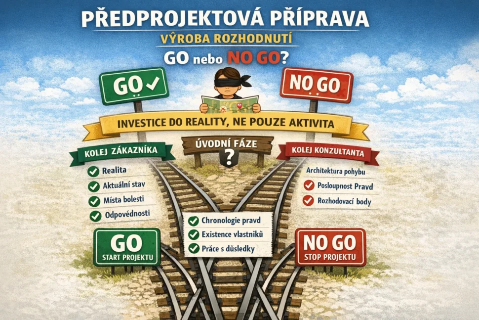 Předprojektová příprava jako výroba rozhodnutí